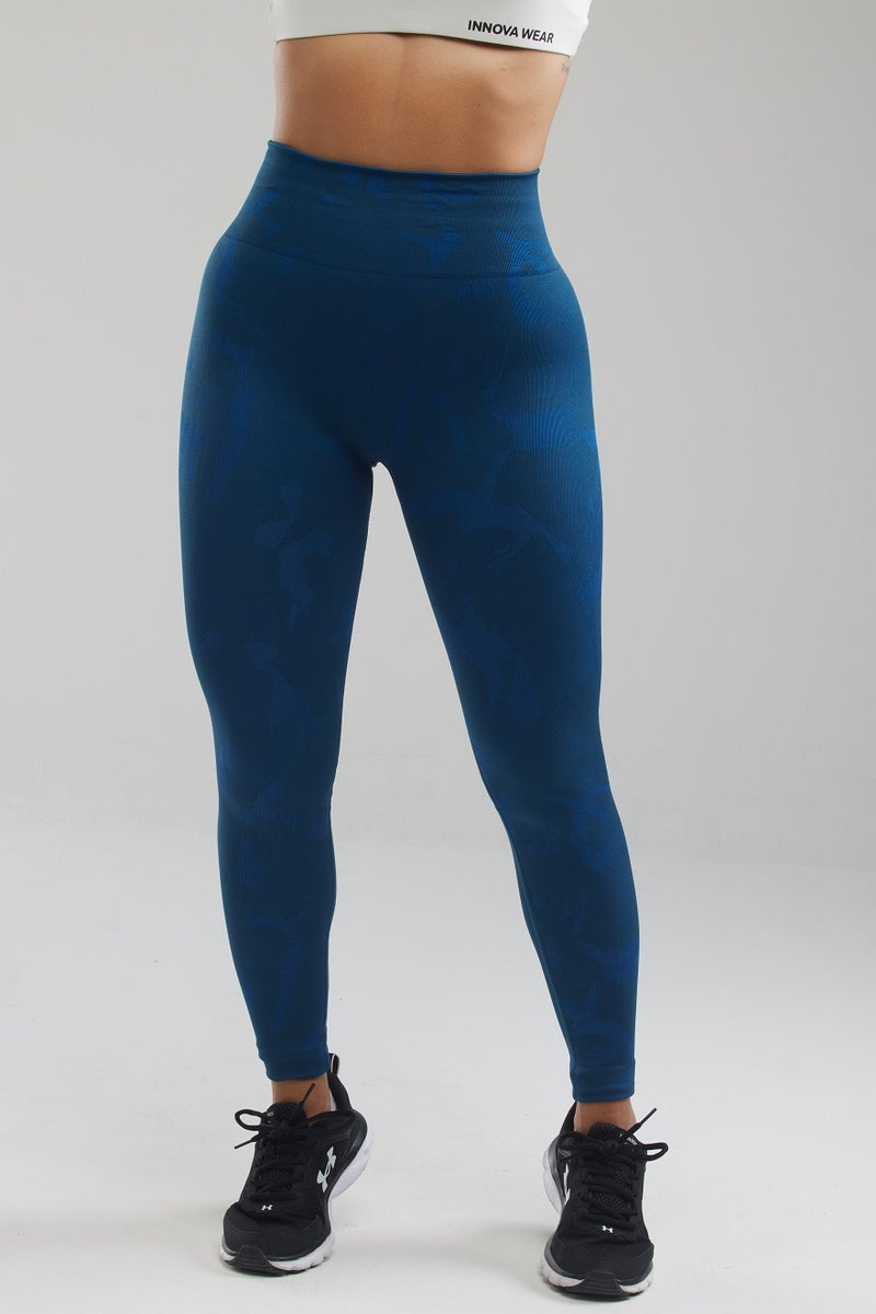 SCARLETT | Leggings PUSH UP Taille Haute - Bleu