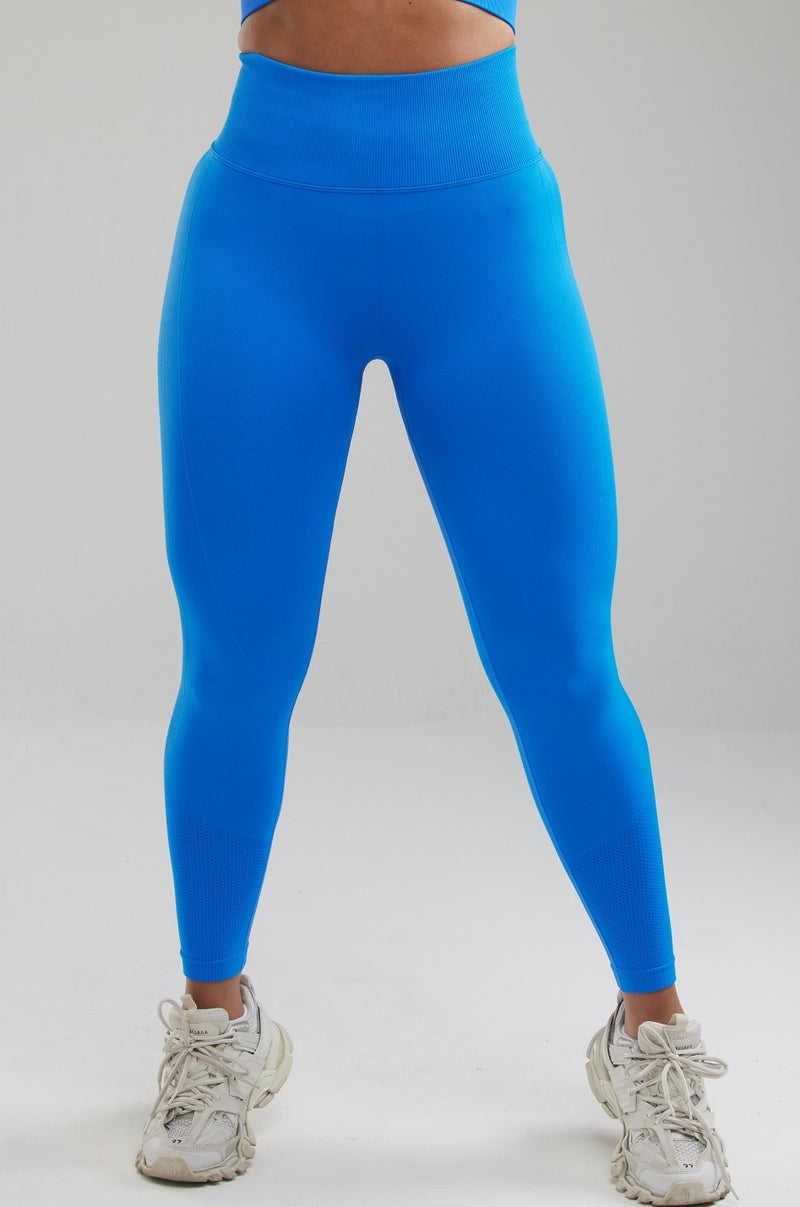 ALLURE | Leggings Taille Haute PUSH UP - Bleu