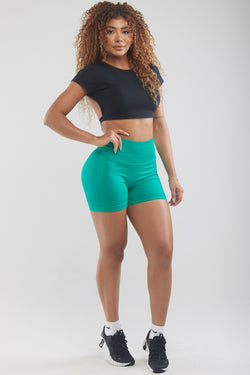 Short ALLURE Push Up - Vert Pin