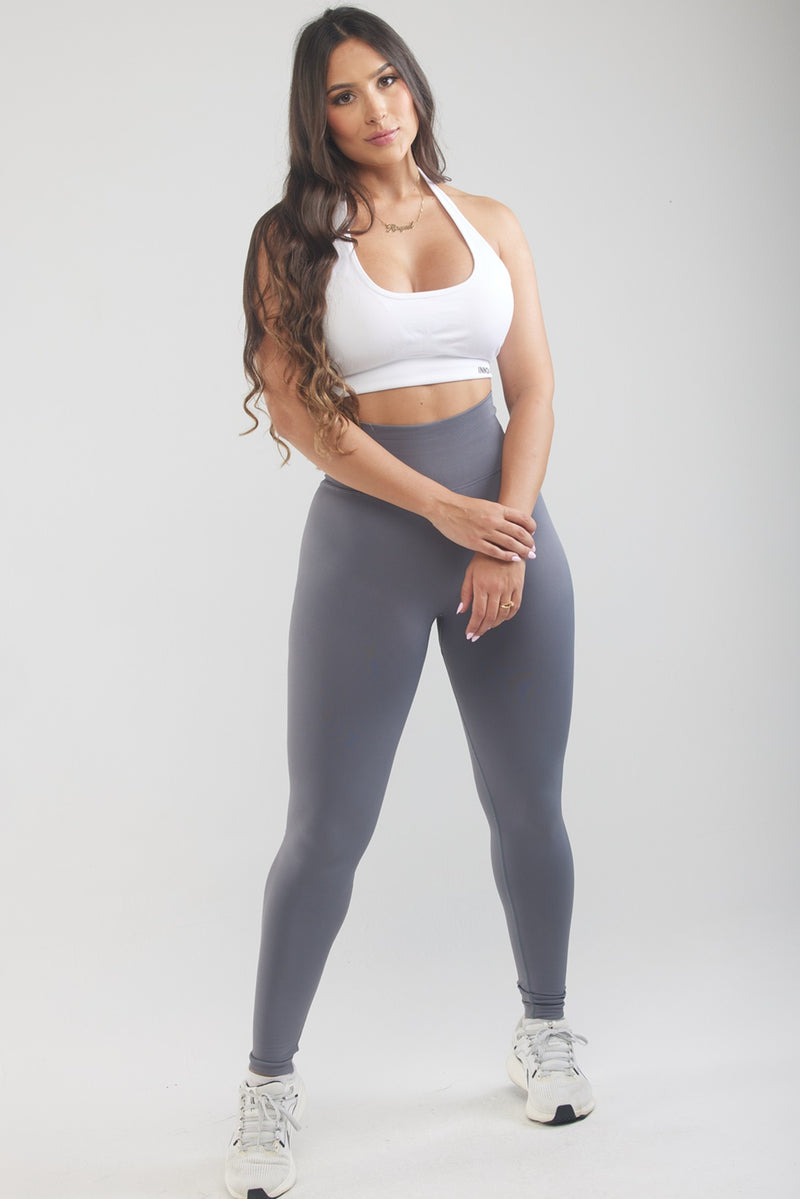 GAMMA | Leggings PUSH UP Taille Haute - Gris Bleuté Foncé