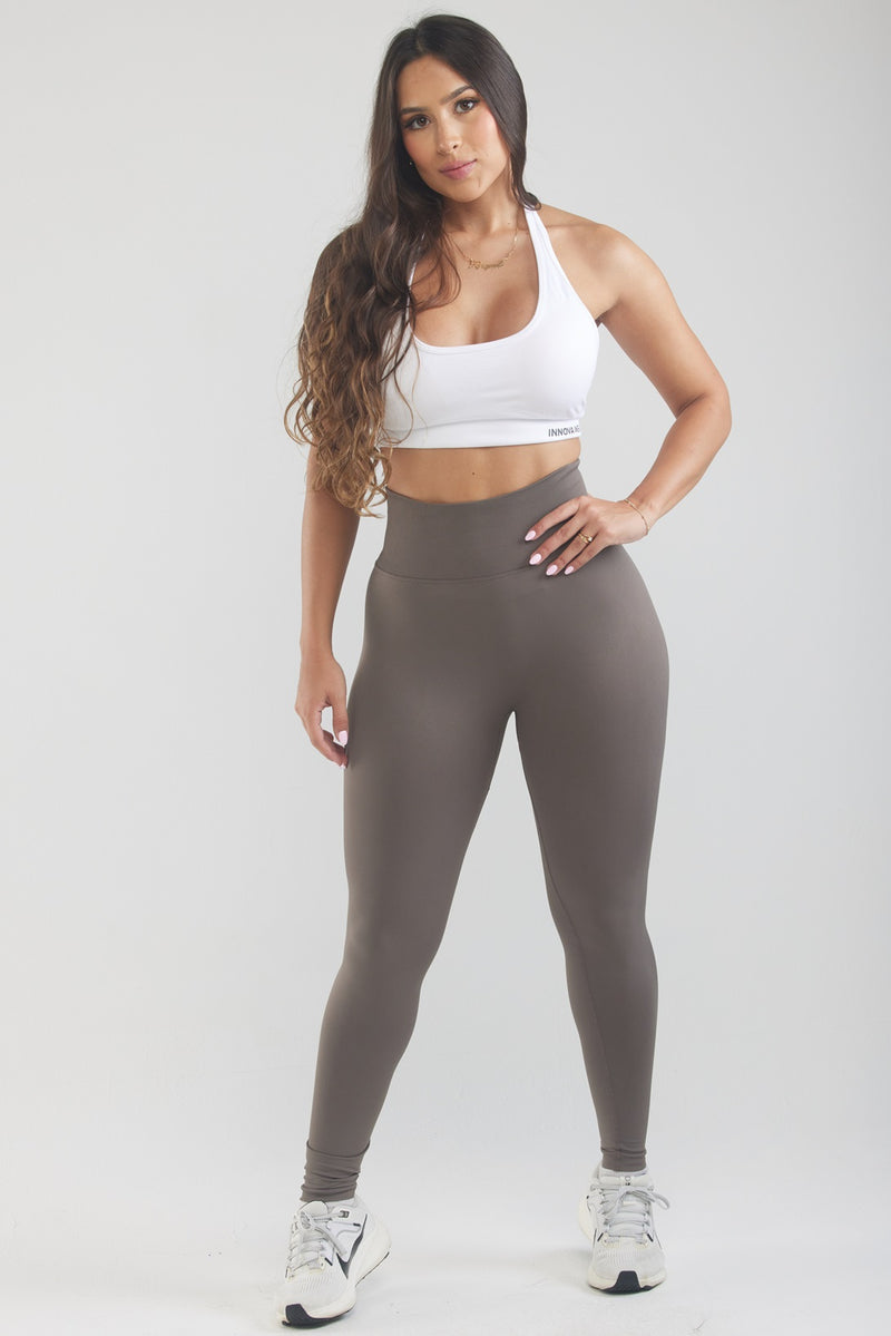 GAMMA | Leggings PUSH UP Taille Haute - Marron Clair