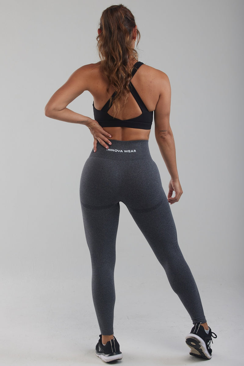 BIA | Leggings Taille Haute Booty Lift - Gris Foncé