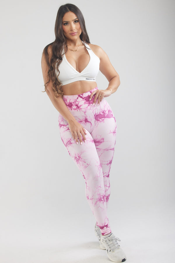 MARBRÉ | Leggings effet push up garanti à 100% - Magenta