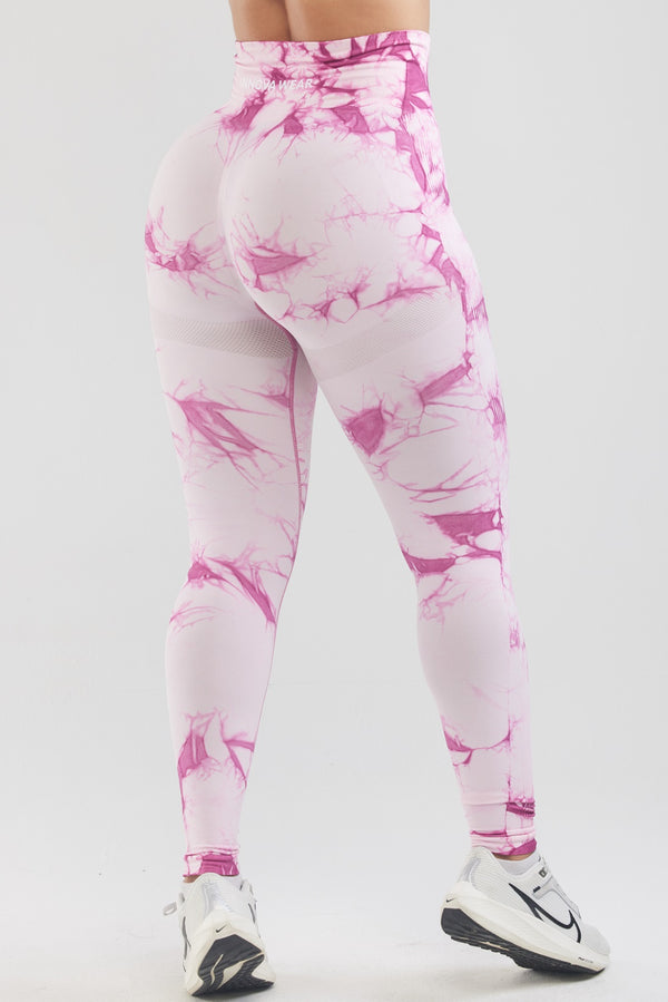 MARBRÉ | Leggings effet push up garanti à 100% - Magenta