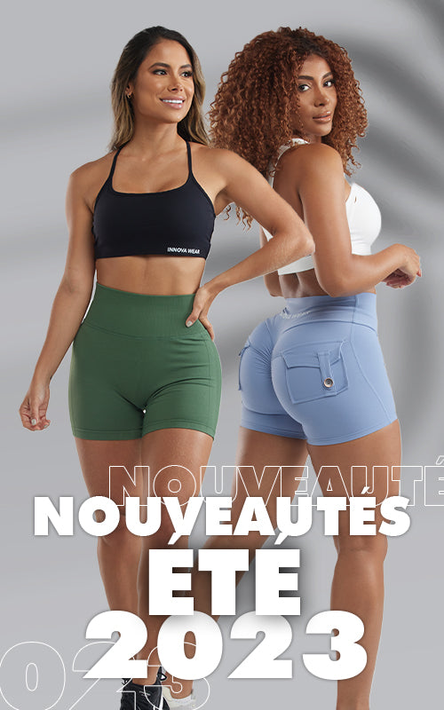 Mesh Sport Outfit Pour Femme Sexy Booty Shorts Set High Taille Gym