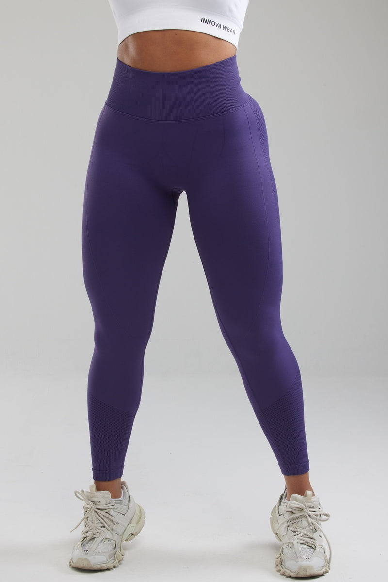 ALLURE | Leggings Taille Haute PUSH UP - Violet