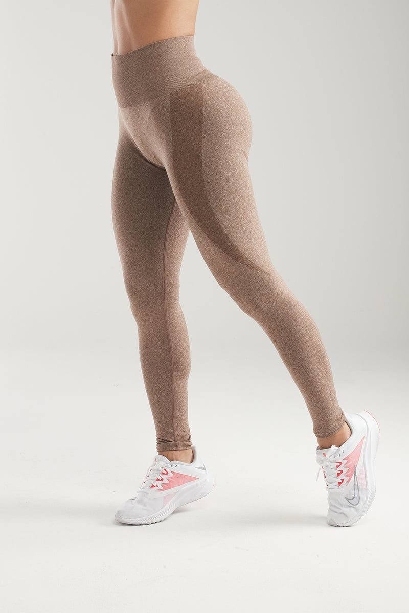 BIA | Leggings Taille Haute Booty Lift - Marron