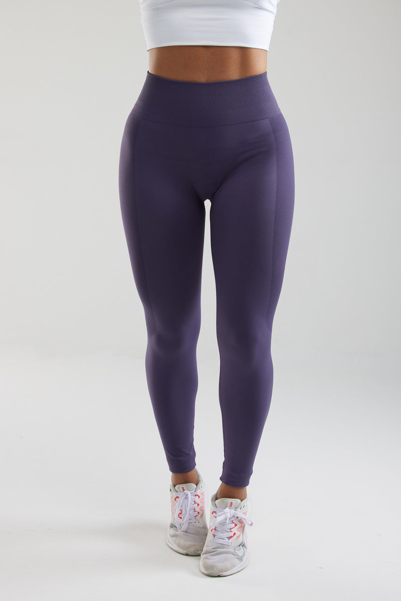 HARLOW | Leggings Taille Haute PUSH UP - Violet